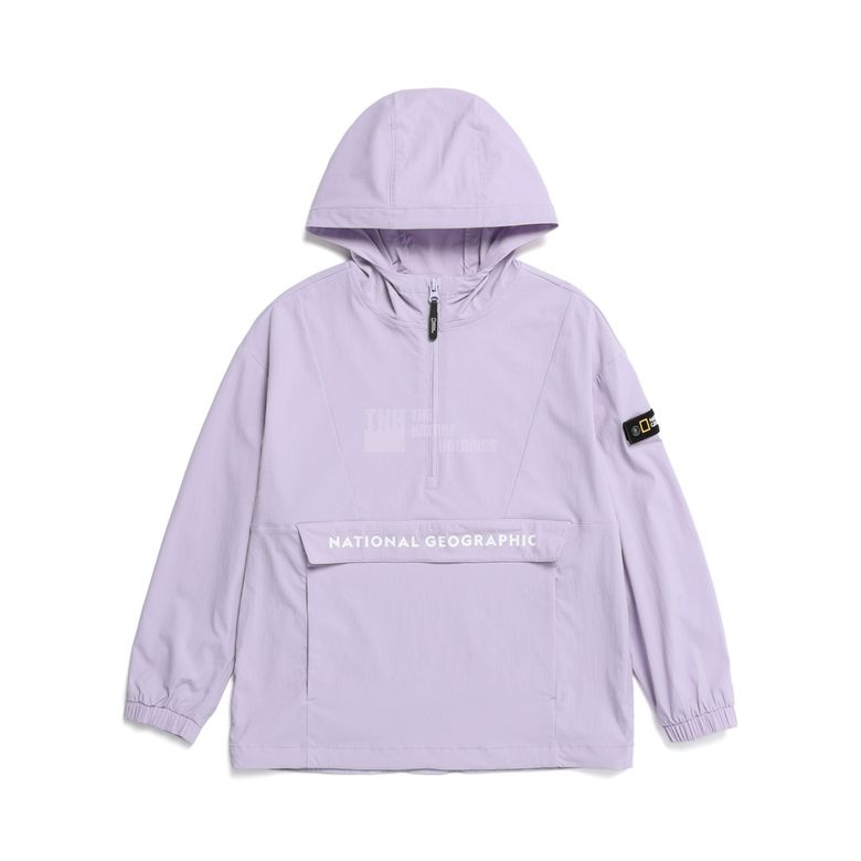 K231UFT870 후드아노락 F-ZIP LAVENDER