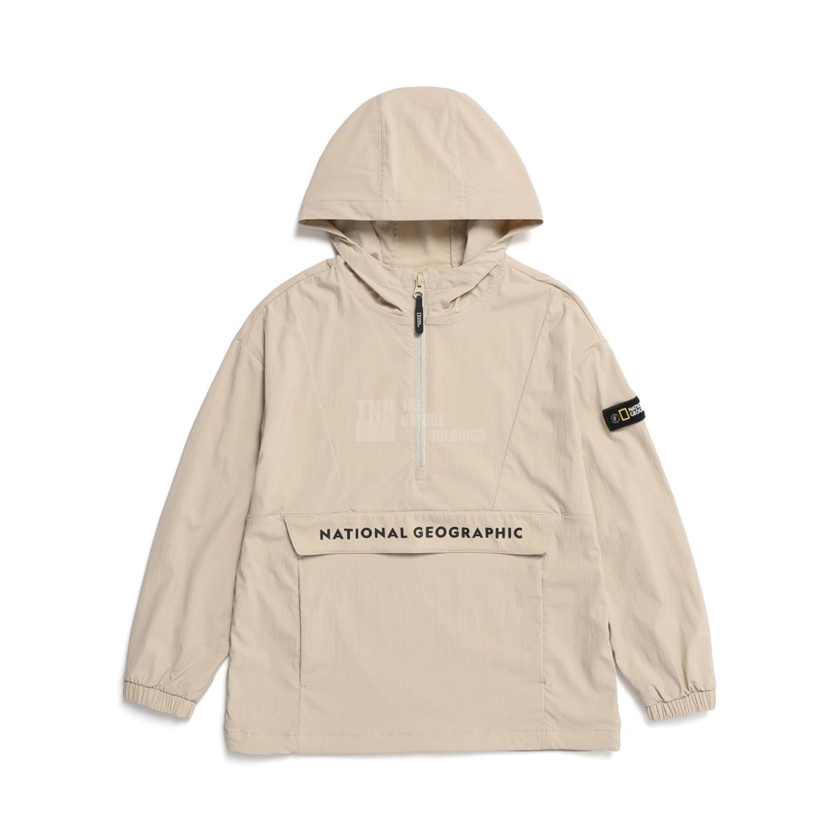 내셔널지오그래픽 키즈(NATIONAL GEOGRAPHIC KIDS) K231UFT870 후드아노락 F-ZIP L_BEIGE