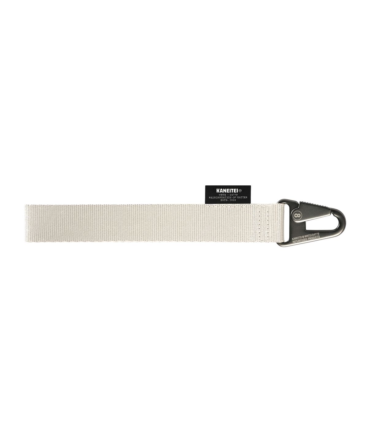 카네이테이(KANEITEI) SAWTOOTH SNAP WRIST STRAP (ECRU)
