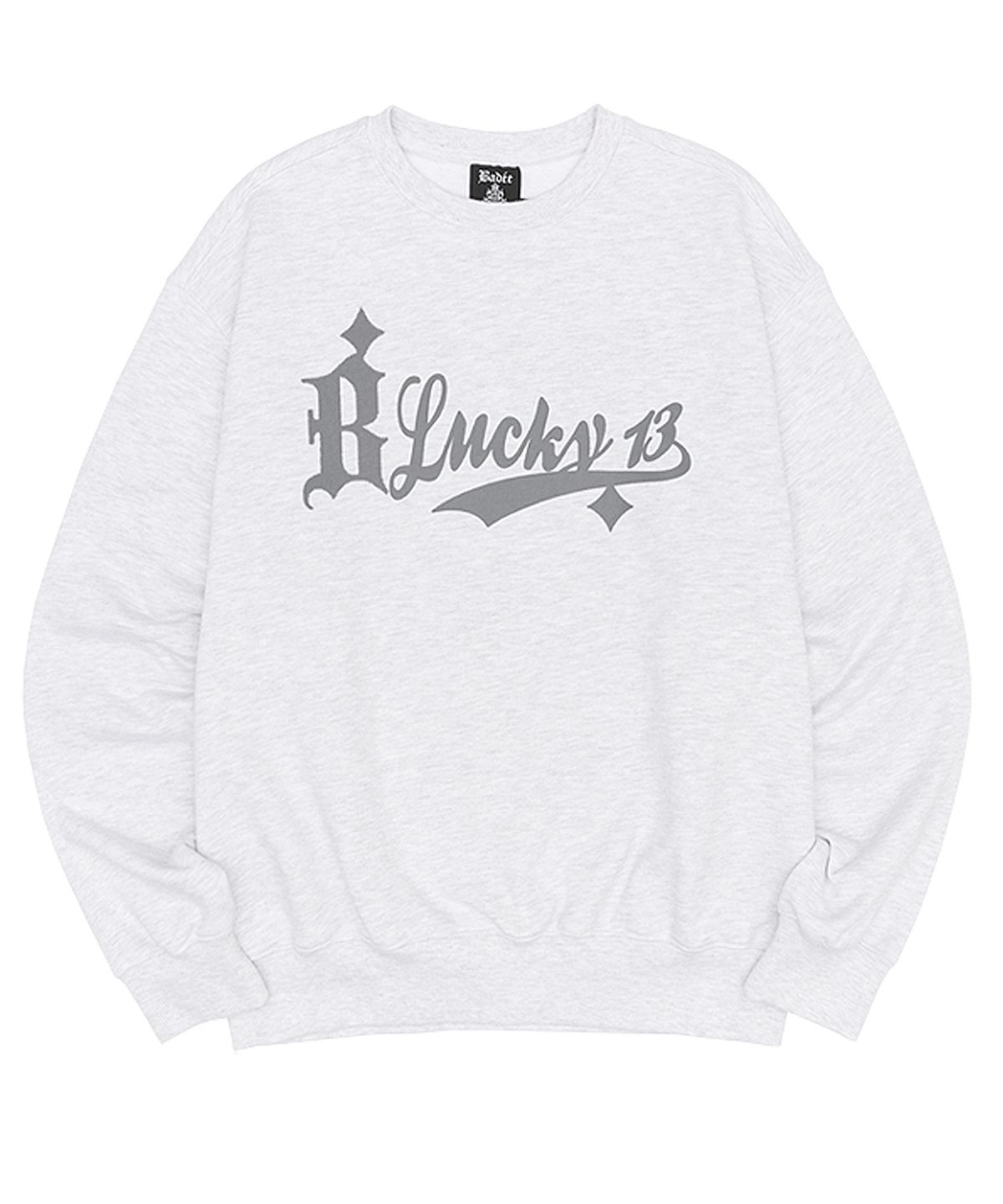 배디(BADEE) Newness Sweatshirt Ash Gray