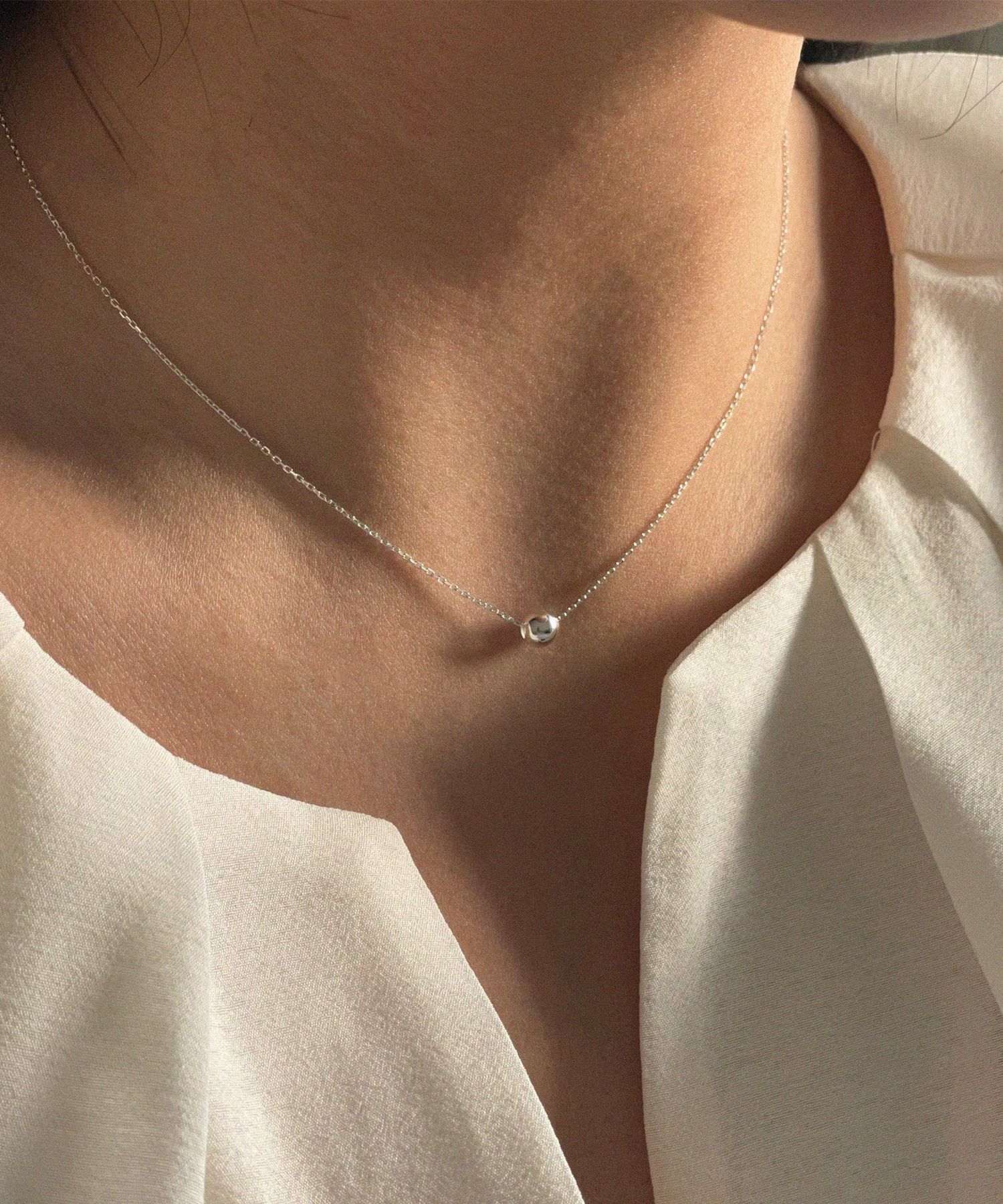 Byweekend☆[silver925] Tie necklace ネックレス MUSINSA | BYWEEKEND Tie necklace