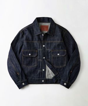 SELVEDGE DENIM 2ND JACKET_INDIGO