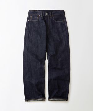 30S CINCH BACK SELVEDGE WIDE PANTS_INDIGO