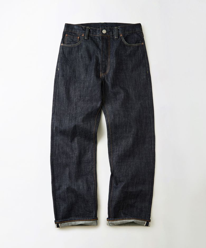 40S SELVEDGE STRAIGHT PANTS_INDIGO