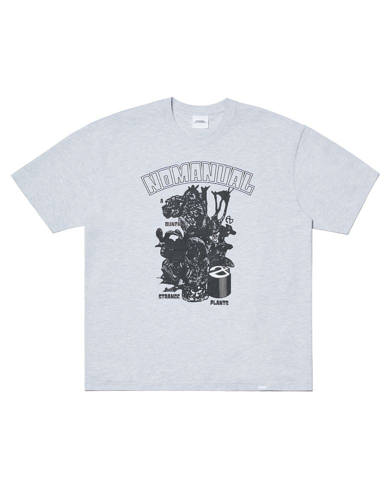 S.P T-SHIRT - WHITE MELANGE