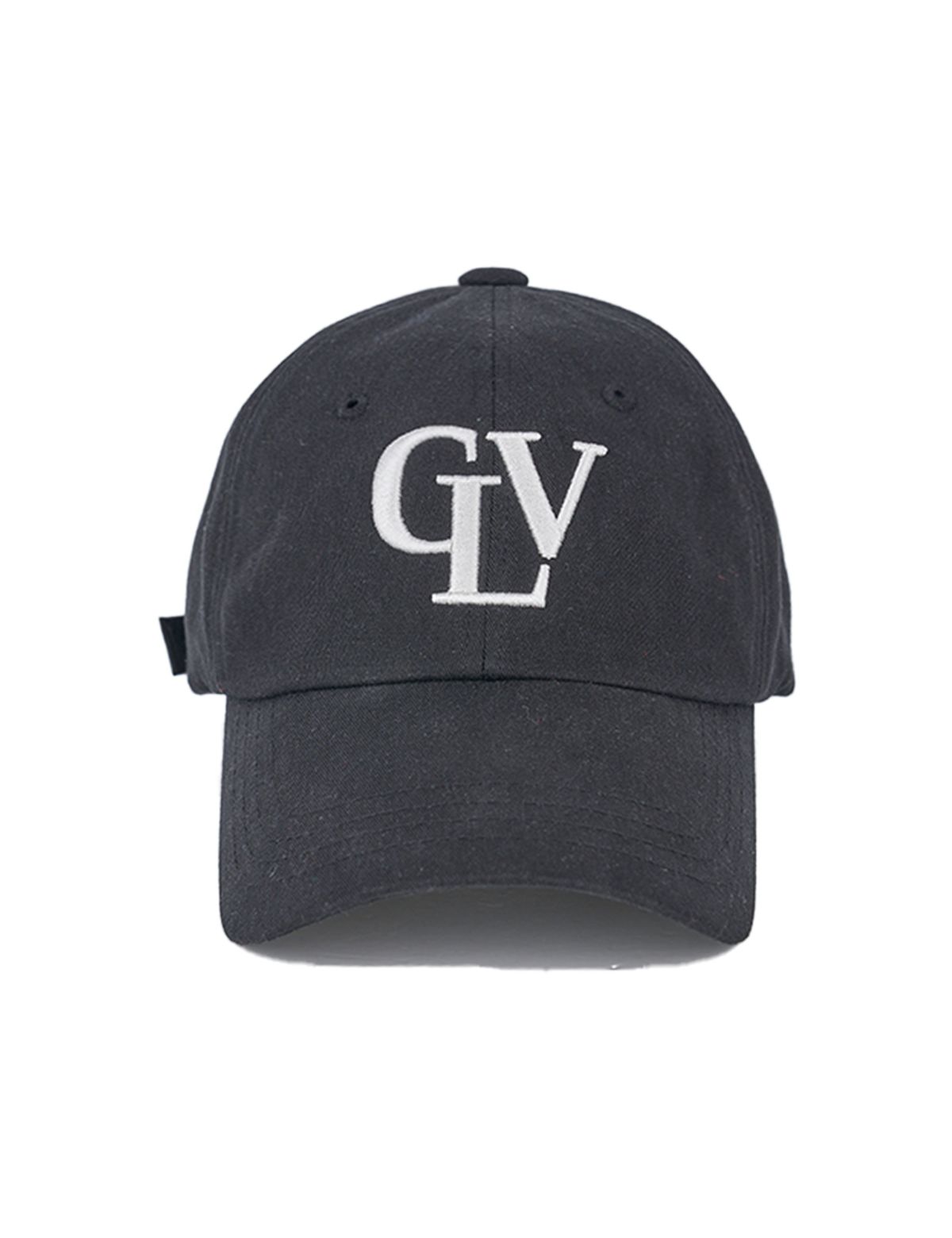 클레버필드(CLEVER FIELD) CLV 자수 엠보 볼캡 [블랙]