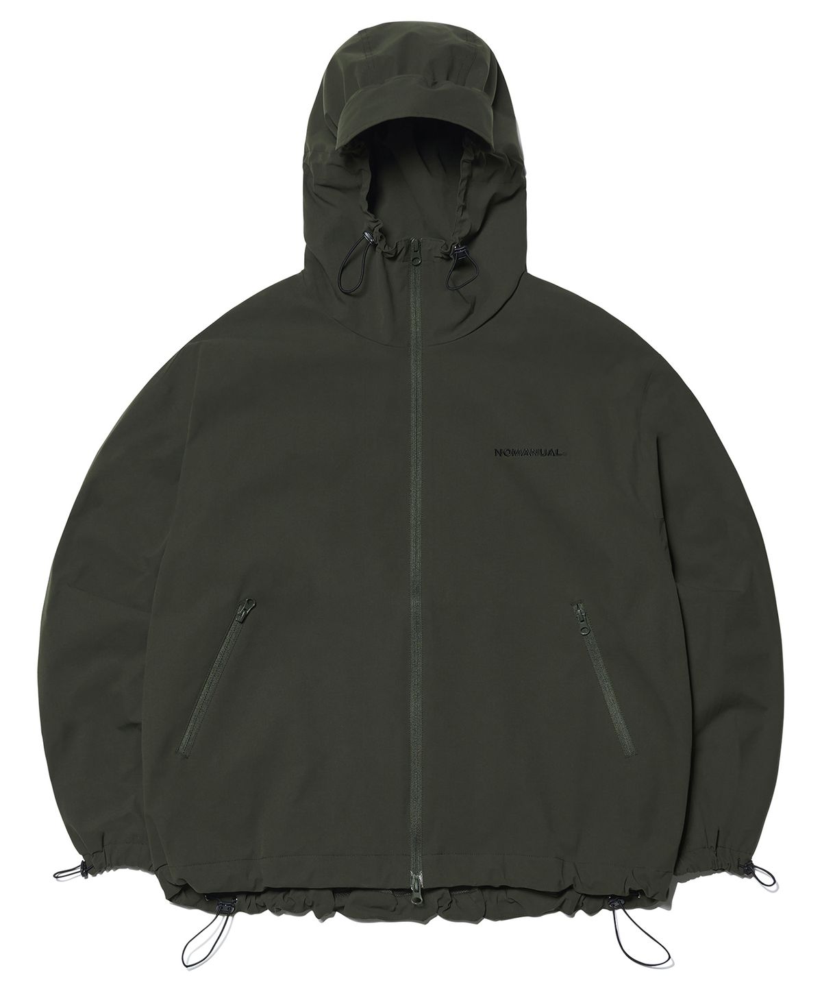 노매뉴얼(NOMANUAL) PENON WIND SHELL - KHAKI