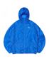 TRANSLUCENT HOODED JACKET - BLUE