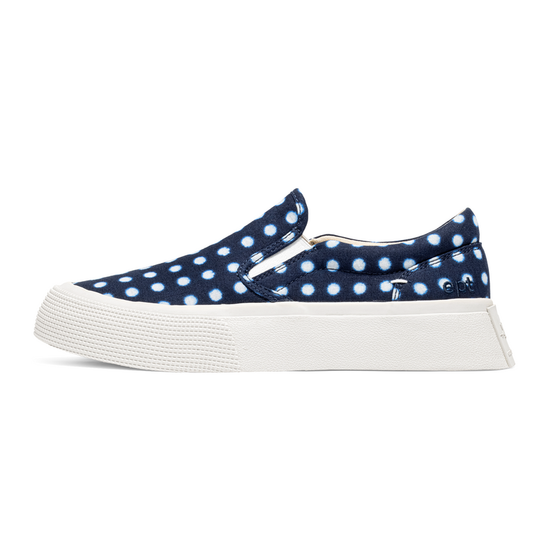 SLIPON (BLUE WHITE DOTS)