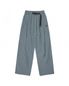 TWO TUCK NYLON PANTS - CHARCOAL