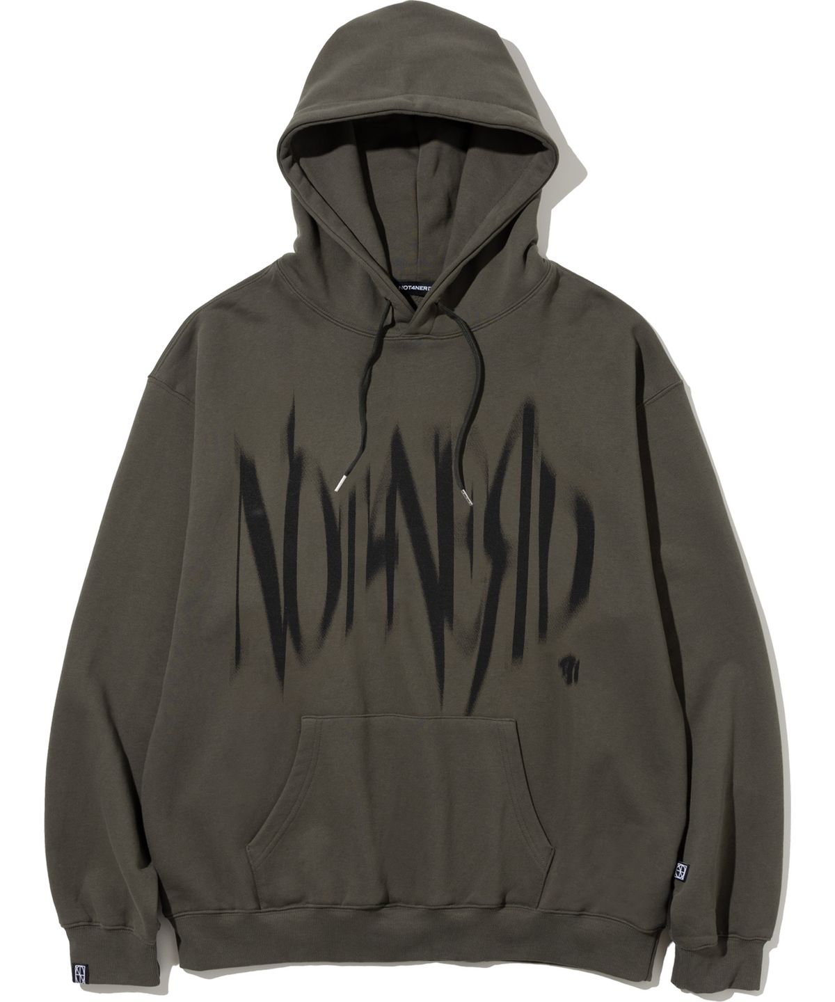 낫포너드(NOT4NERD) Thorn Logo Pullover Hood - Khaki