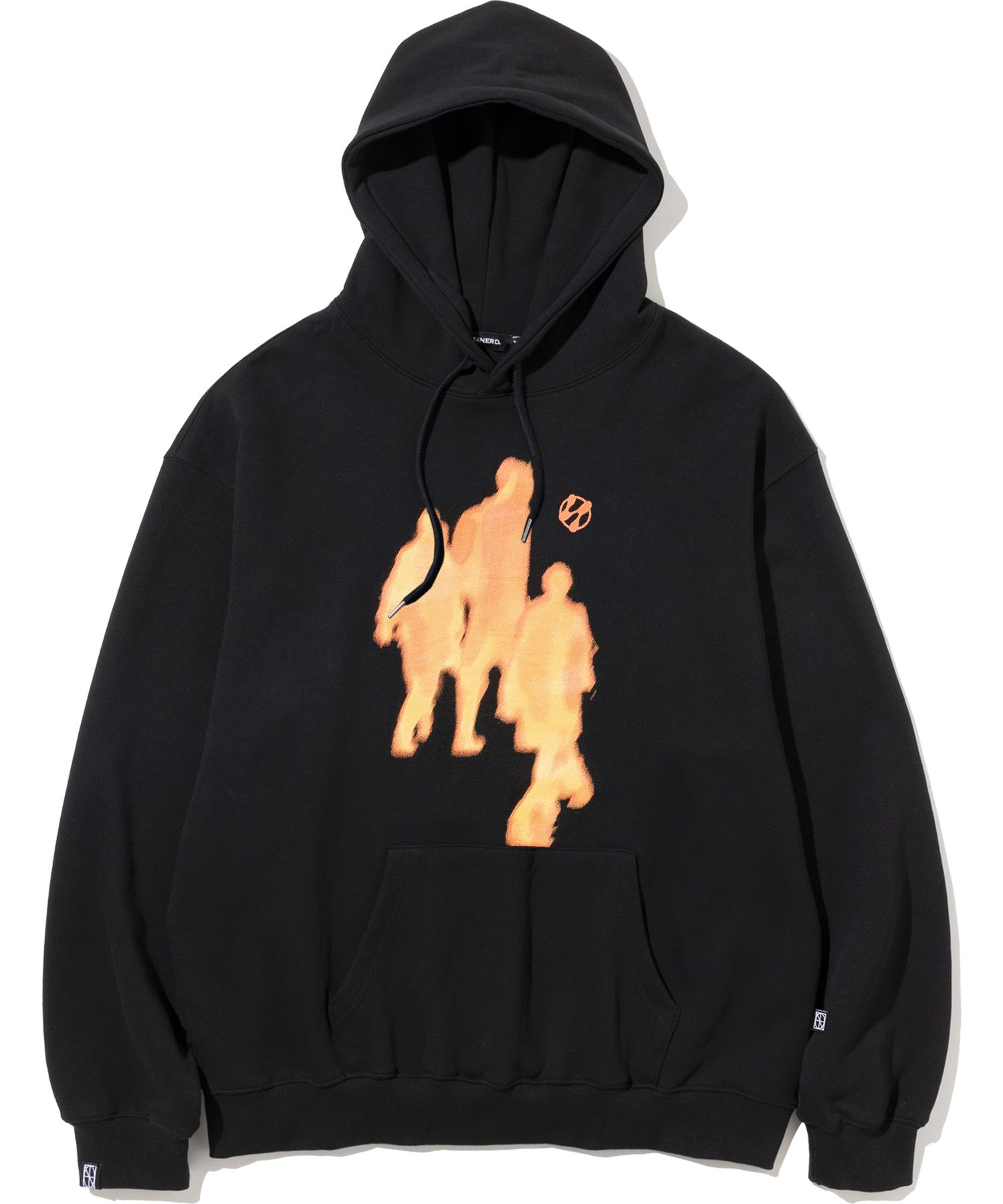 パーカー・フーディ NOT4NERD Hide and Seek Pullover Hood Black HD054BK MUSINSA | NOT4NERD 3 People Pullover hoodie - Black