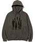 Hide and Seek Pullover Hood - Khaki