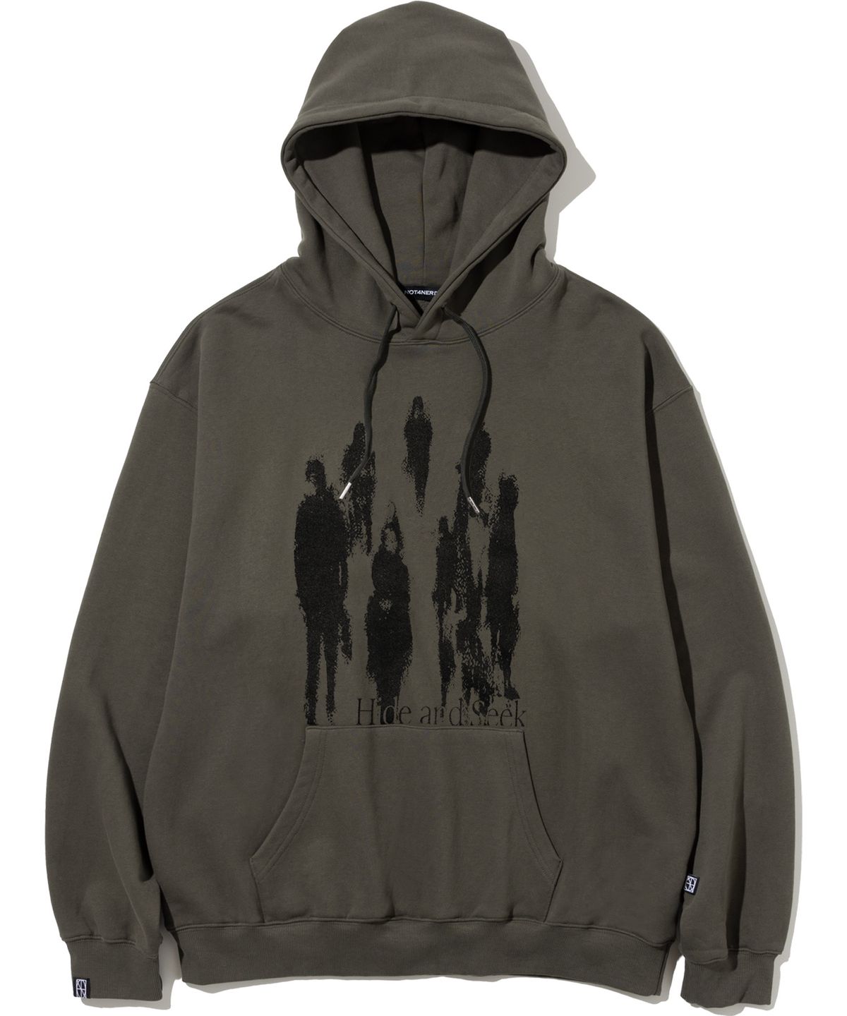 낫포너드(NOT4NERD) Hide and Seek Pullover Hood - Khaki