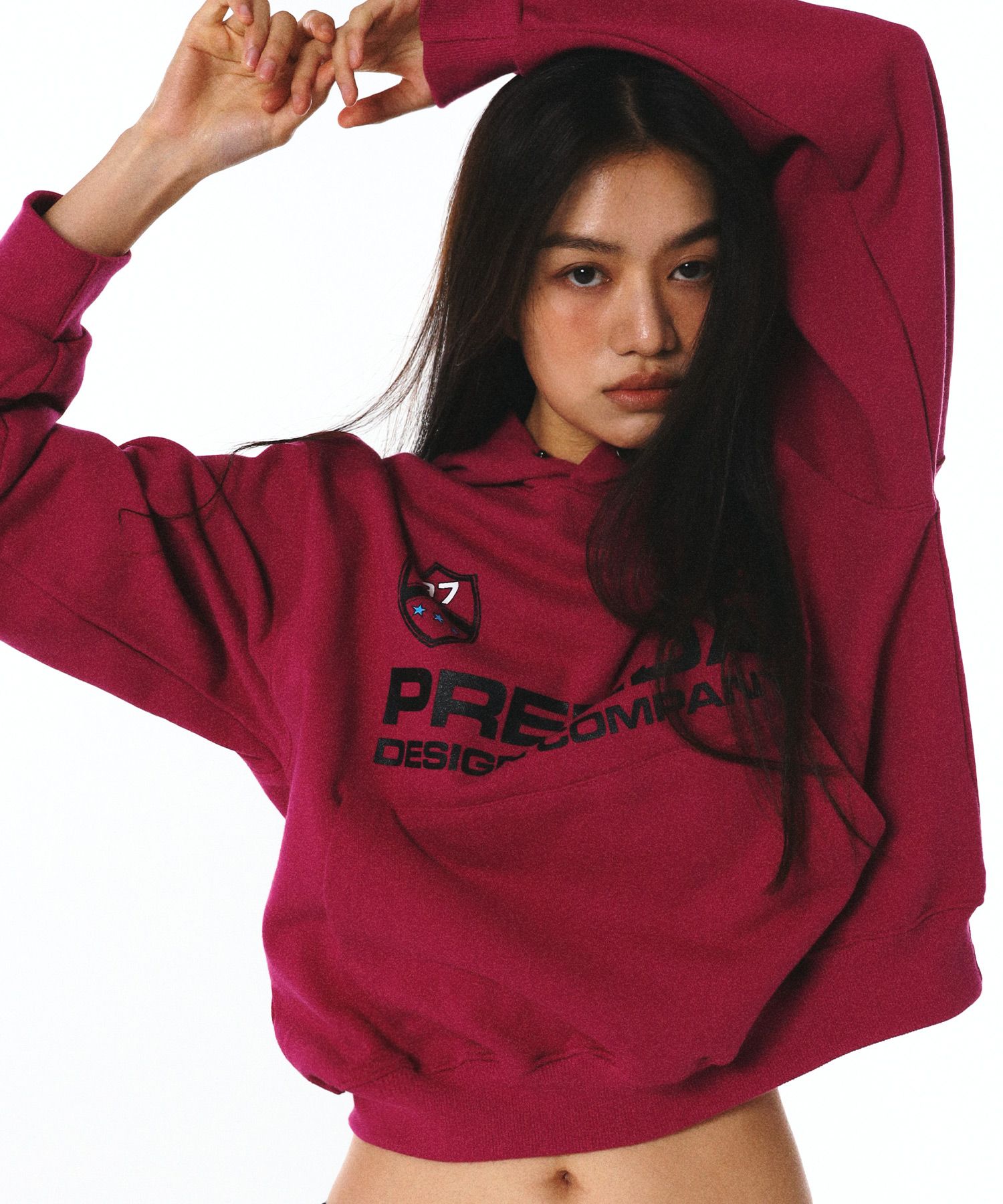 ★ PRENDA★ PDC UNIFORM HOODIE MAGENTA PRTHSAHD01UP1 MUSINSA | PRENDA PDC UNIFORM HOODIE MAGENTA
