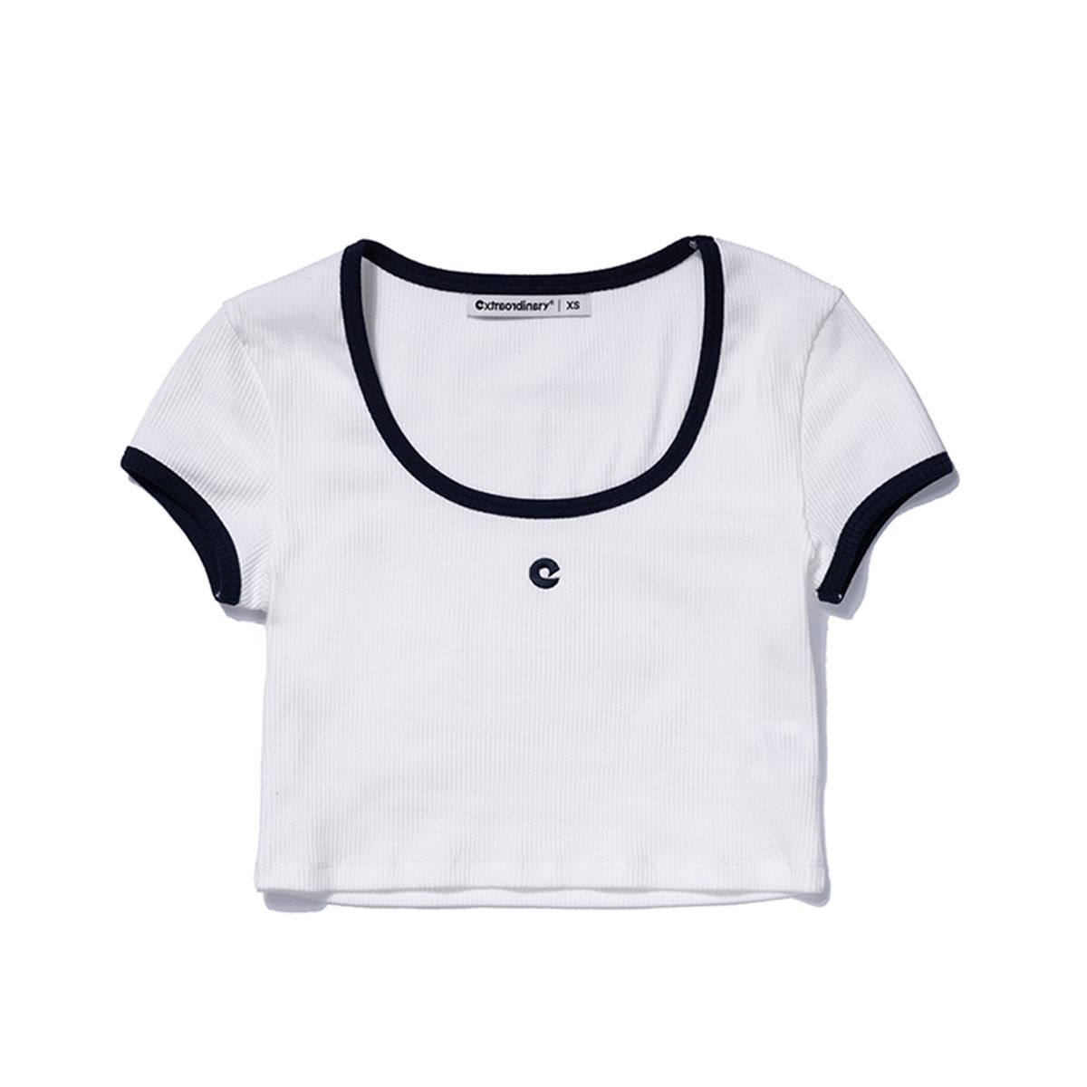 엑스트라오디너리(EXTRAORDINARY) W SYMBOL TEE  OFF WHITE