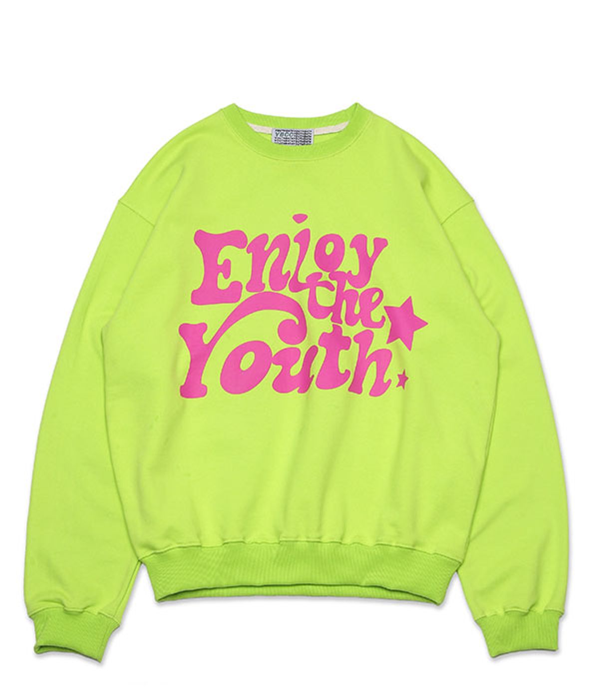 유쓰배쓰(YOUTHBATH) ENJOY SWEATSHIRT_F.YELLOW