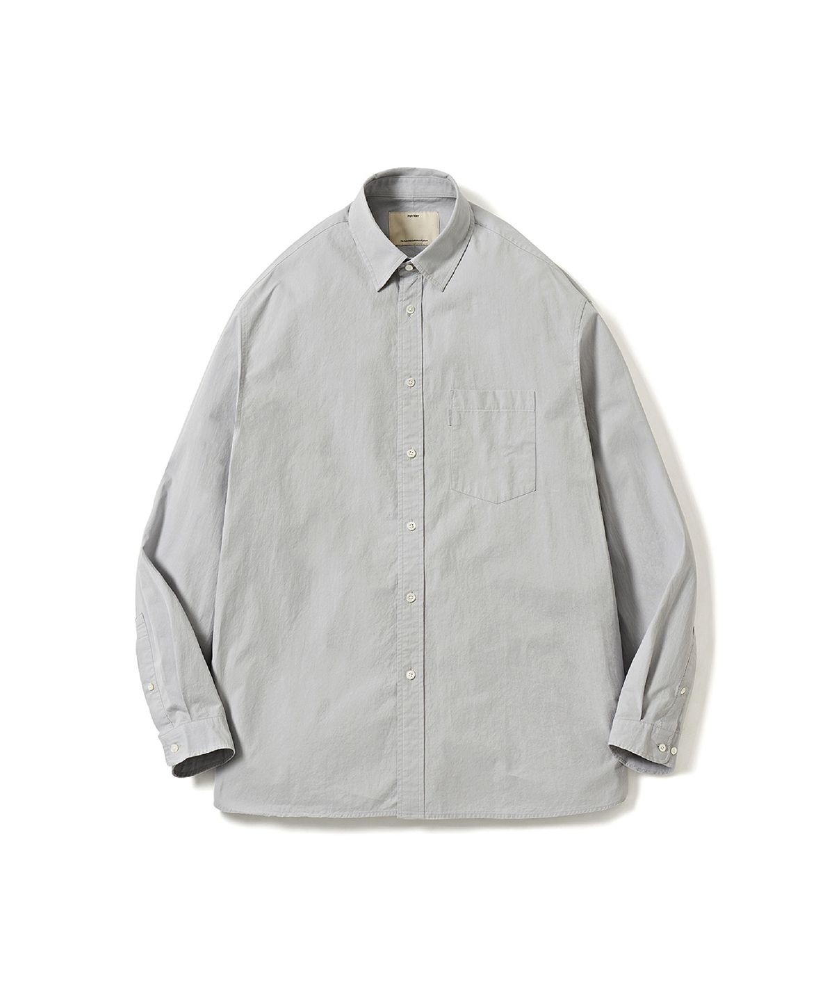 포터리(POTTERY) Comfort Shirt  01 (Silver (Bold))