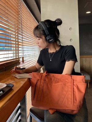 영투어 쇼퍼 토트백 - 브릭