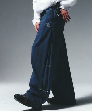 워크샵 사이드 스냅 팬츠 피콕