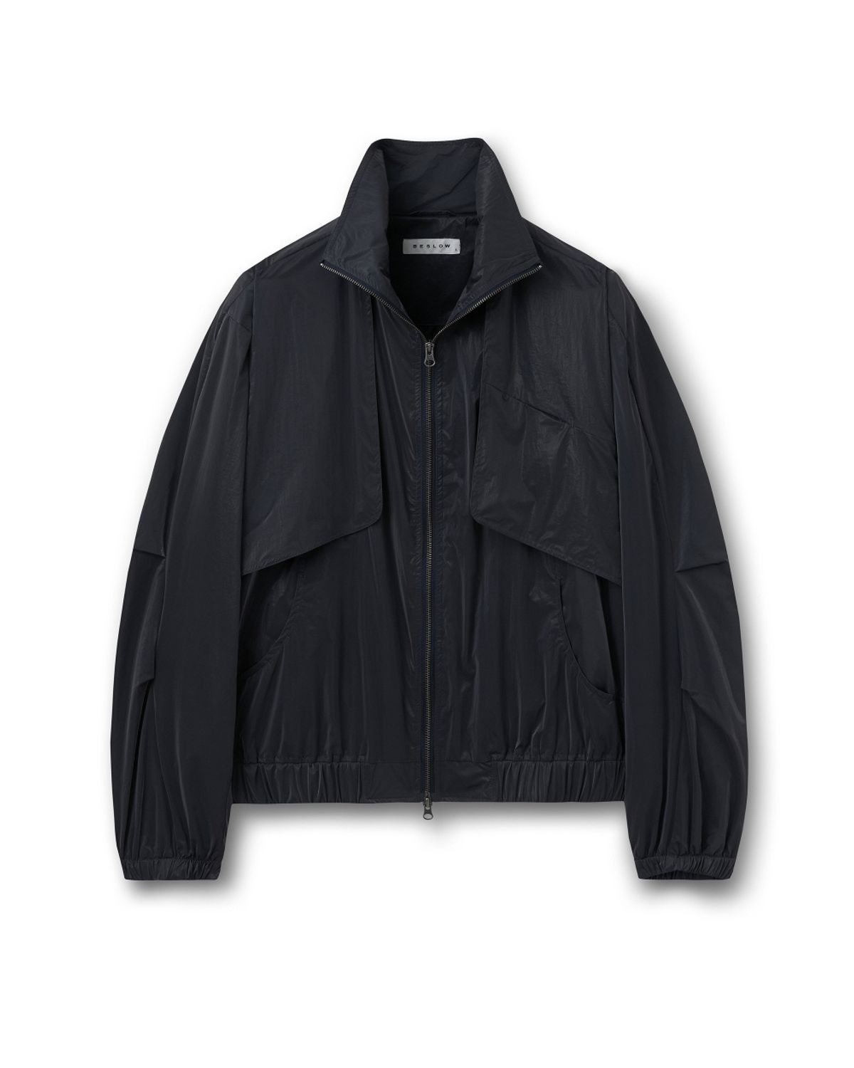 비슬로우(BESLOW) LOOSE FIT WIND BREAKER BLOUSON PURPLE NAVY