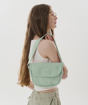 영셔틀 크로스백 슬링백 민트그린