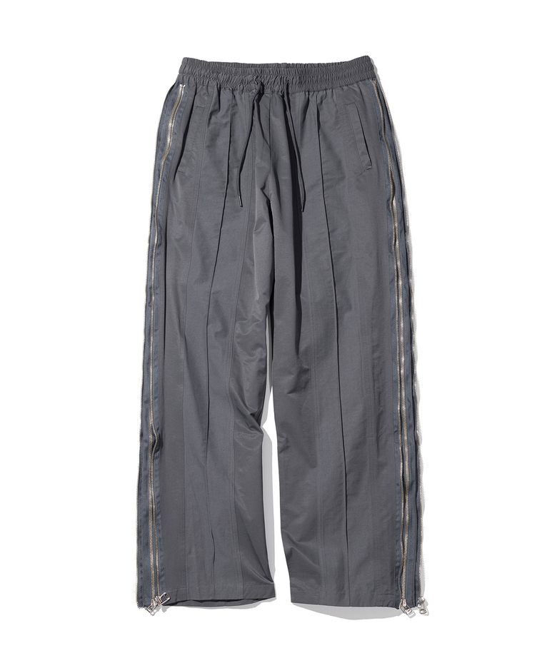 DOUBLE LINE ZIPPER PANTS MSHTP003-GY