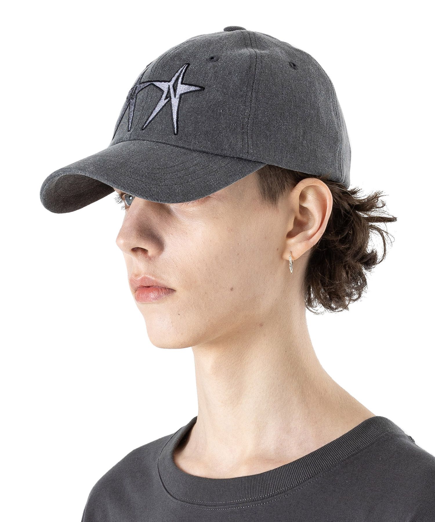 ◇MASSNOUN◇ STAR LOGO BALL CAP (3色) unisex MUSINSA | MASSNOUN Star Logo Pigment Ball Cap Hat MSHAC001-DG