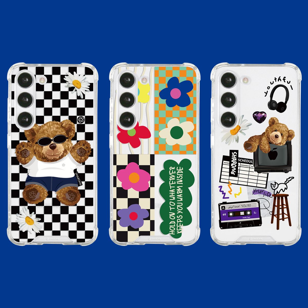 샤론6(SHARON6) 갤럭시 S24 울트라  S23 플러스 Z플립 4 지플립3 케이스 S22 S21 S20 NOTE20 NOTE10
