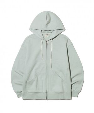 89LINE ZIP UP HOODIE / MINT