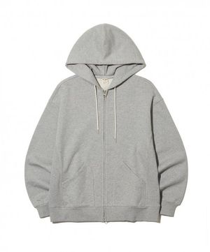 89LINE ZIP UP HOODIE / GREY