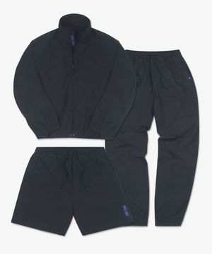 윈드브레이크 셋업 2피스 (블랙)
