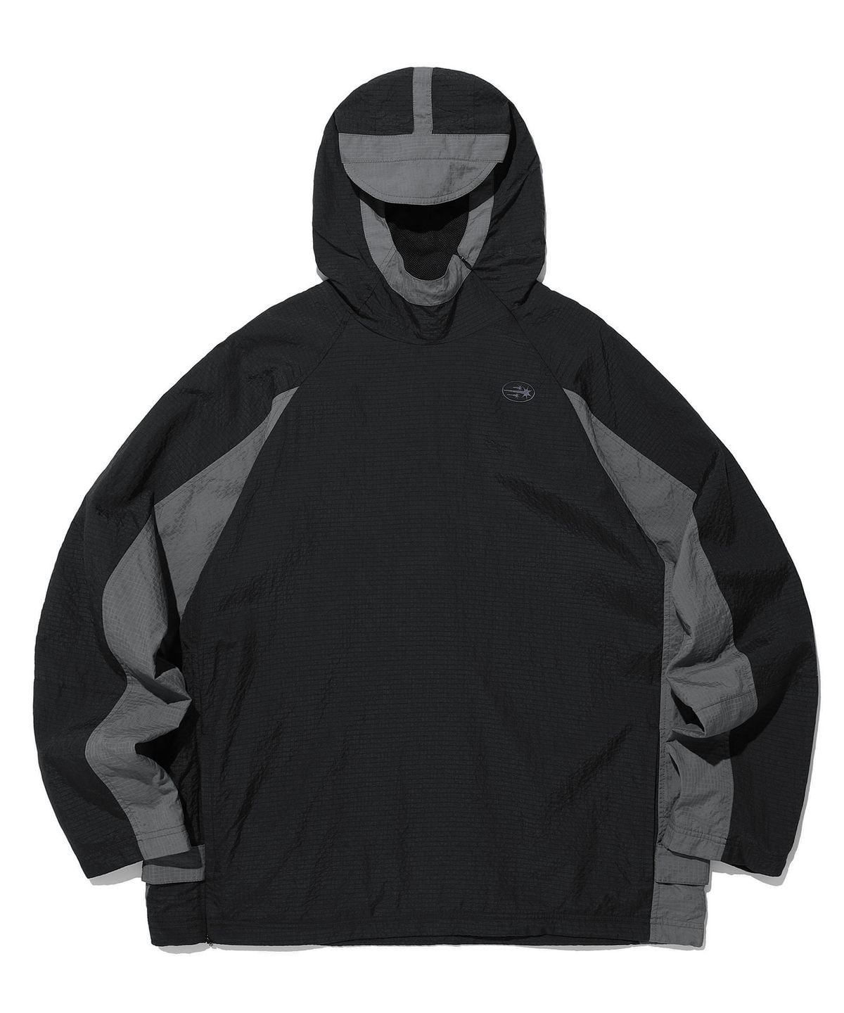 나이스고스트클럽(NICEGHOSTCLUB) SIDE ZIP PULLOVER JACKET_BLACK(NG2DSUB960A)