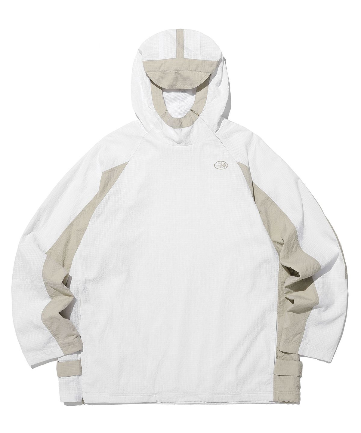 나이스고스트클럽(NICEGHOSTCLUB) SIDE ZIP PULLOVER JACKET_WHITE(NG2DSUB960A)