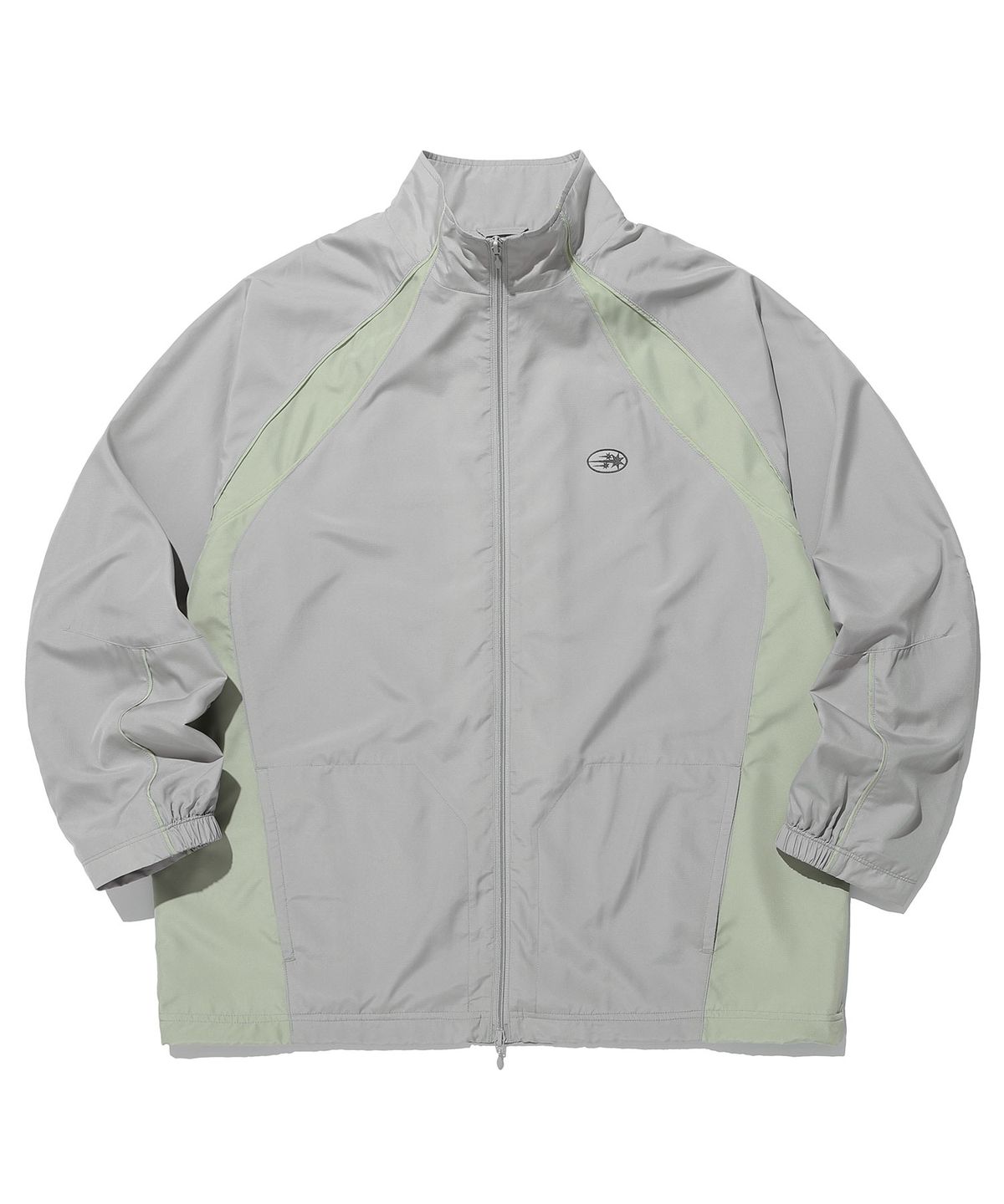 나이스고스트클럽(NICEGHOSTCLUB) 3STAR PIPING TRACKSUIT JACKET_GREY(NG2DSUB962A)
