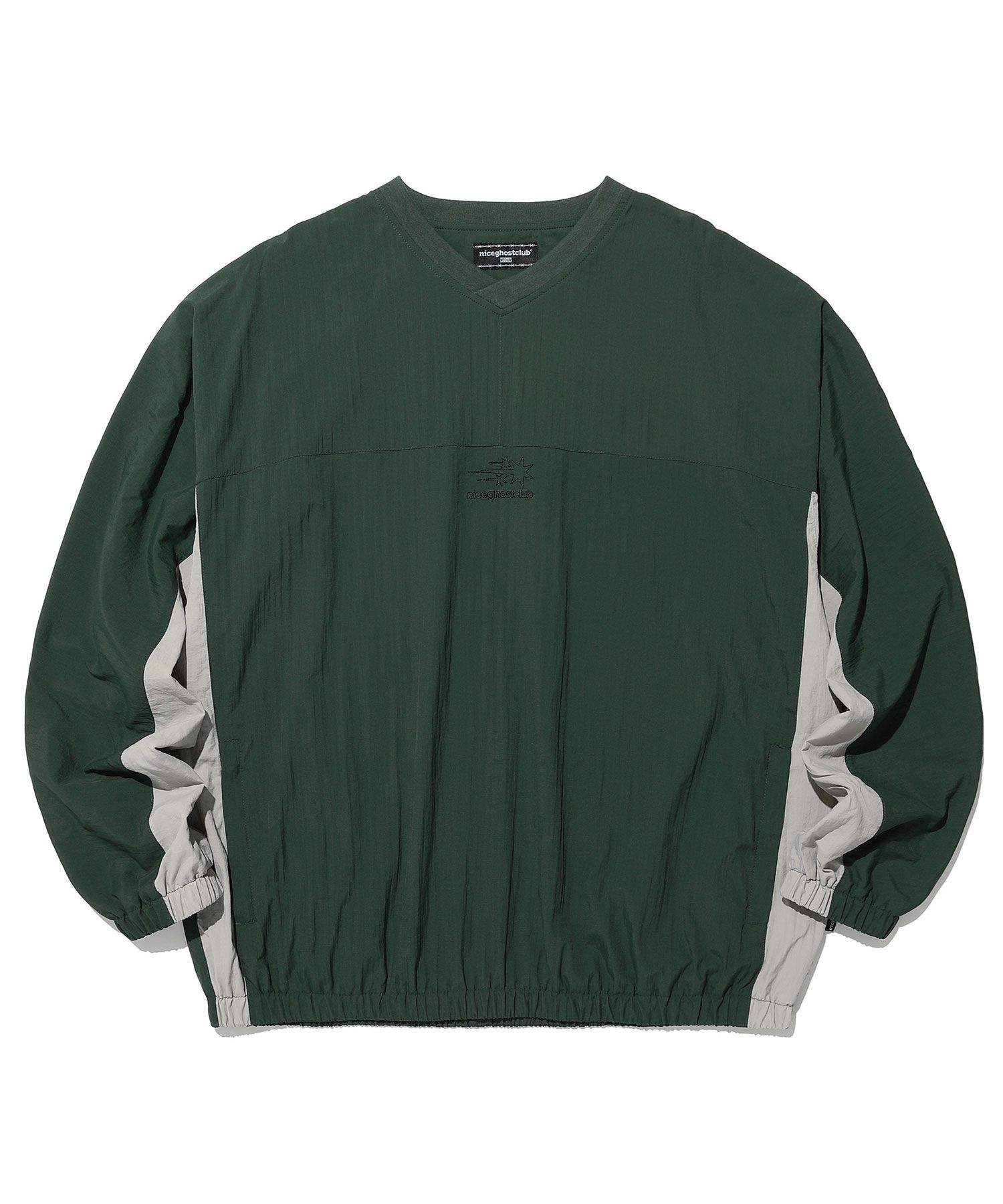 フリースジャケット [NICEGHOSTCLUB]3STAR PULLOVER JACKET_GREEN(NG2DSUB963A) MUSINSA | NICE GHOST CLUB 3STAR PULLOVER JACKET_GREEN