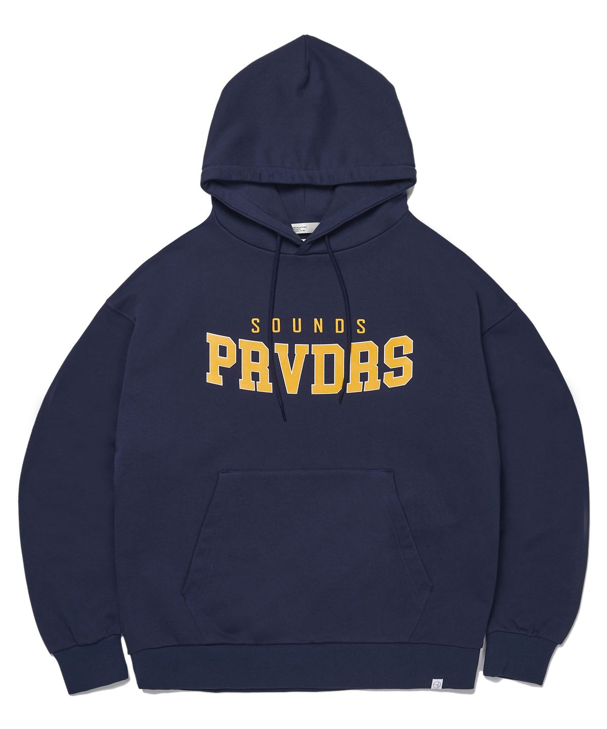 사운즈라이프(SOUNDSLIFE) Arch Graphic Hoodie Pullover Navy