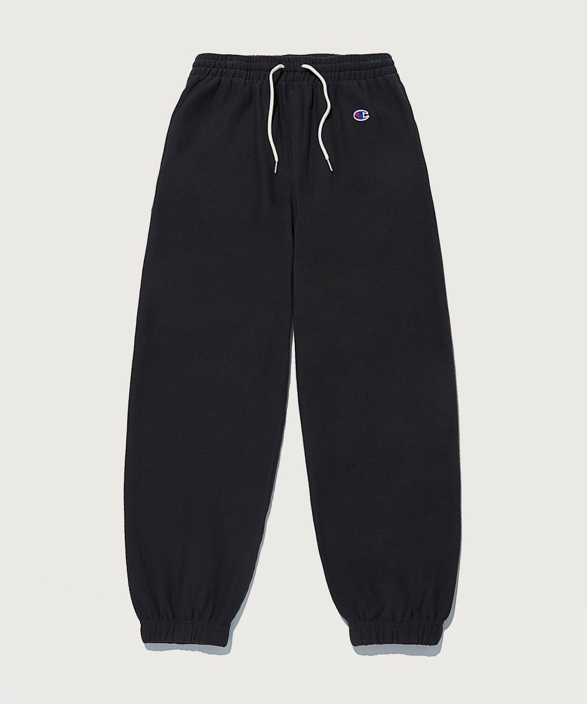챔피온(CHAMPION) 여성 리버스위브 프렌치테리 루즈핏 조거 팬츠 Black