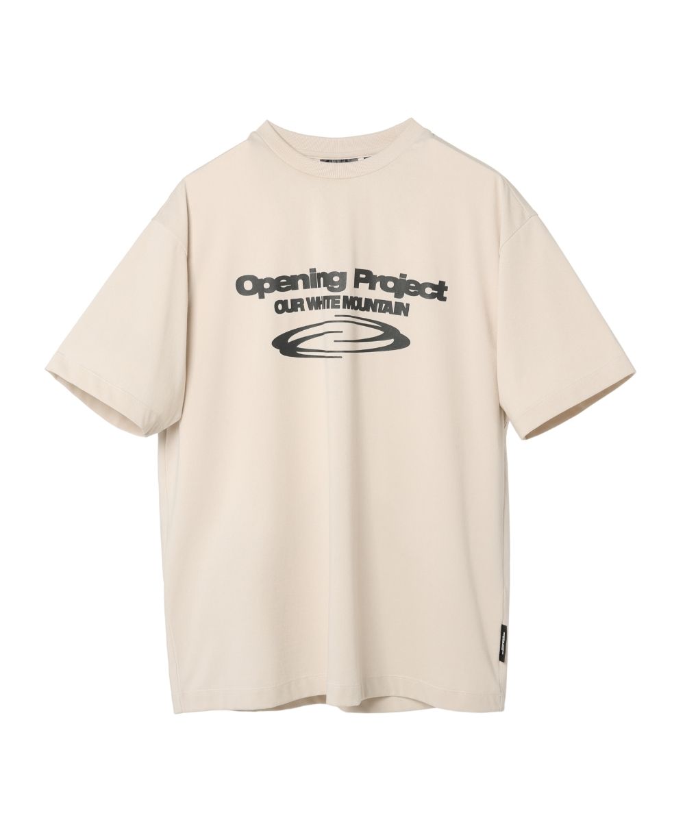 MUSINSA | OPENING PROJECT Identity T Shirt - Ecru