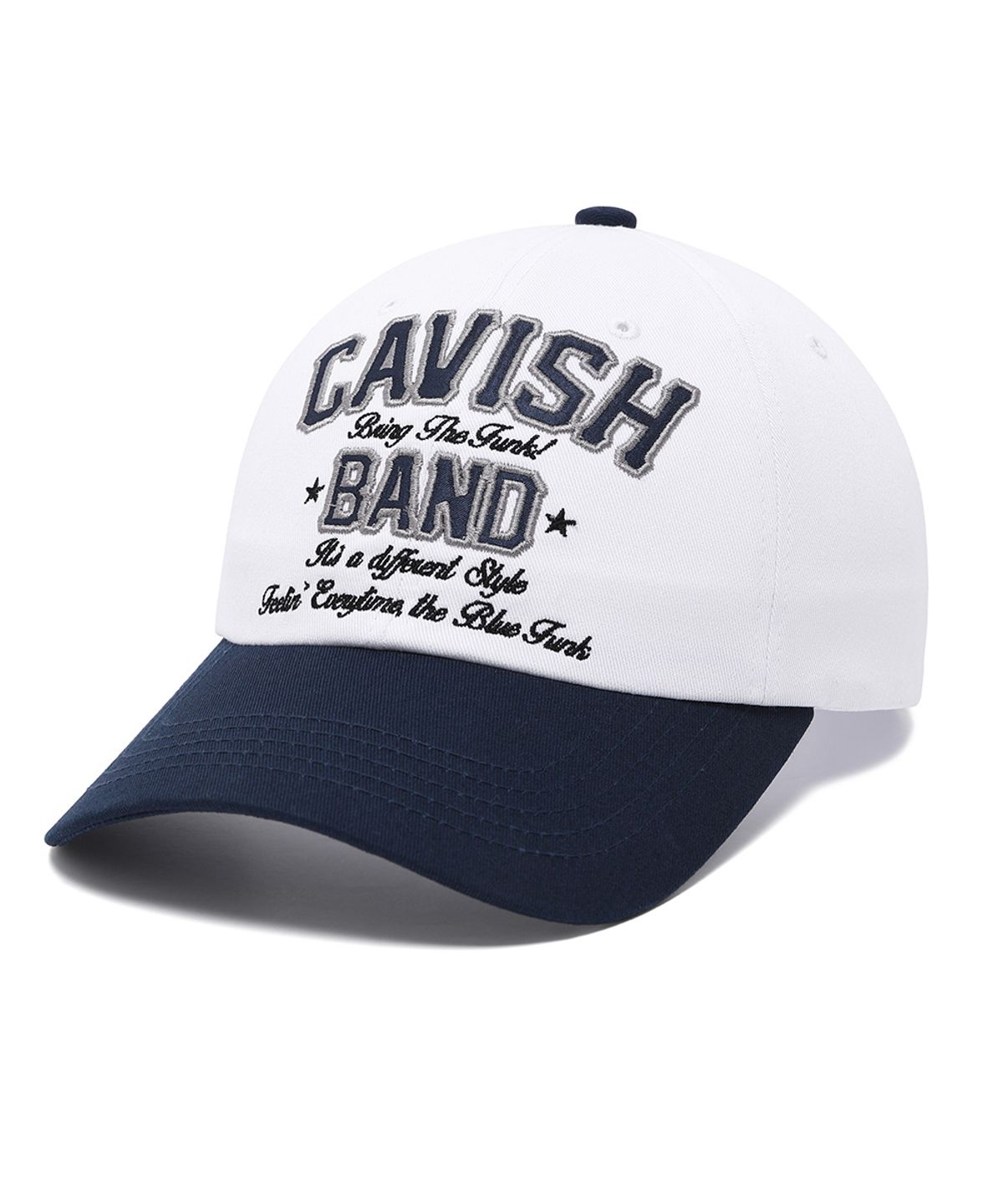 카비시(CAVISH) ARCH SCRIPT BALL CAP WHITE(CV2DSUAB21A)