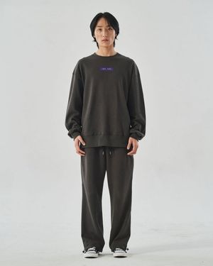 트레이닝 스웨트 셋업 (다크그레이)