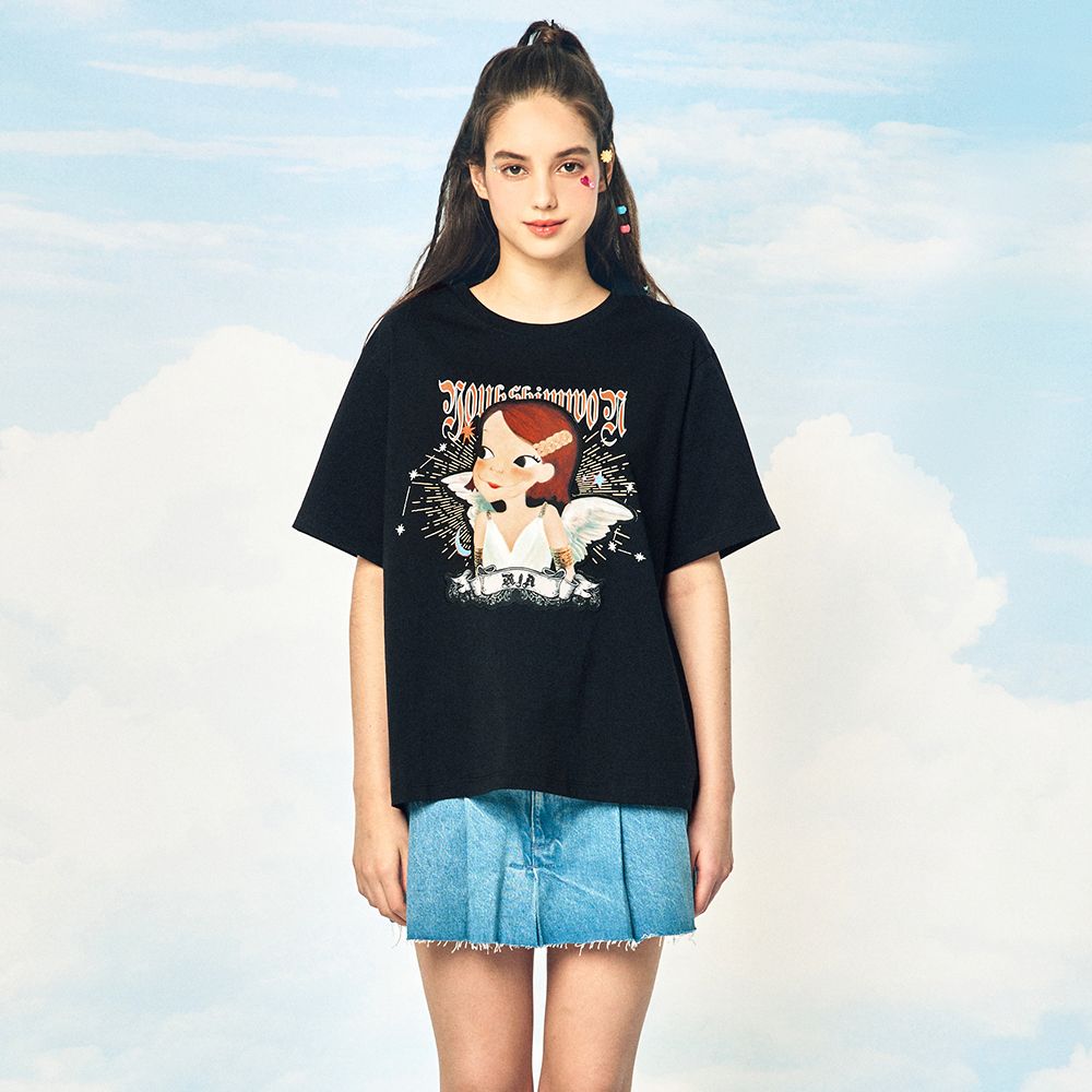 ★韓国の人気★【YOUKSHIMWON】Angel T-shirts F MUSINSA | YOUK SHIM WON Angel T-shirt F Ria