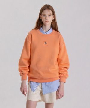 공용 유니 레터링 티셔츠 오렌지 BNATS166U