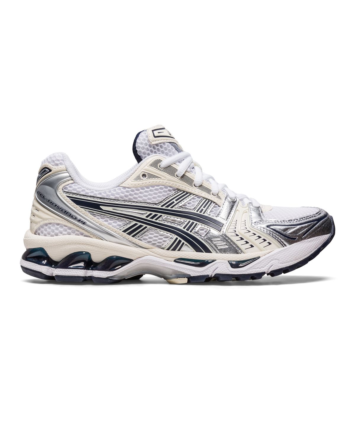 아식스(ASICS) 젤-카야노 14 - 화이트:미드나이트 / 1202A056-109