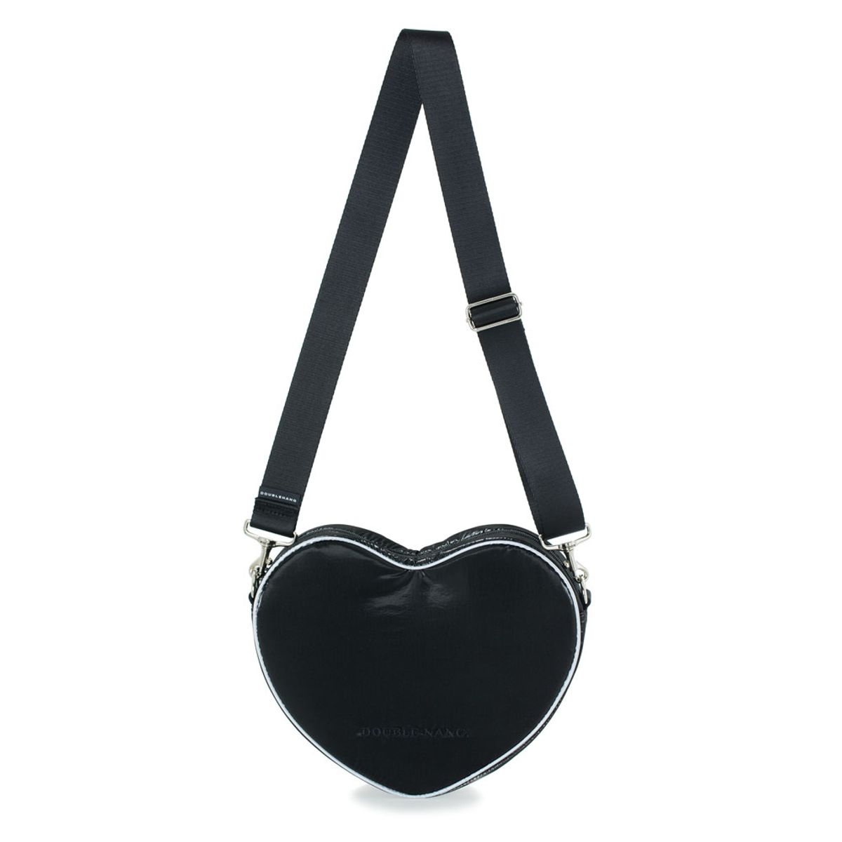 더블낭(DOUBLE NANG) HEART BAG (MIDNIGHT BK)