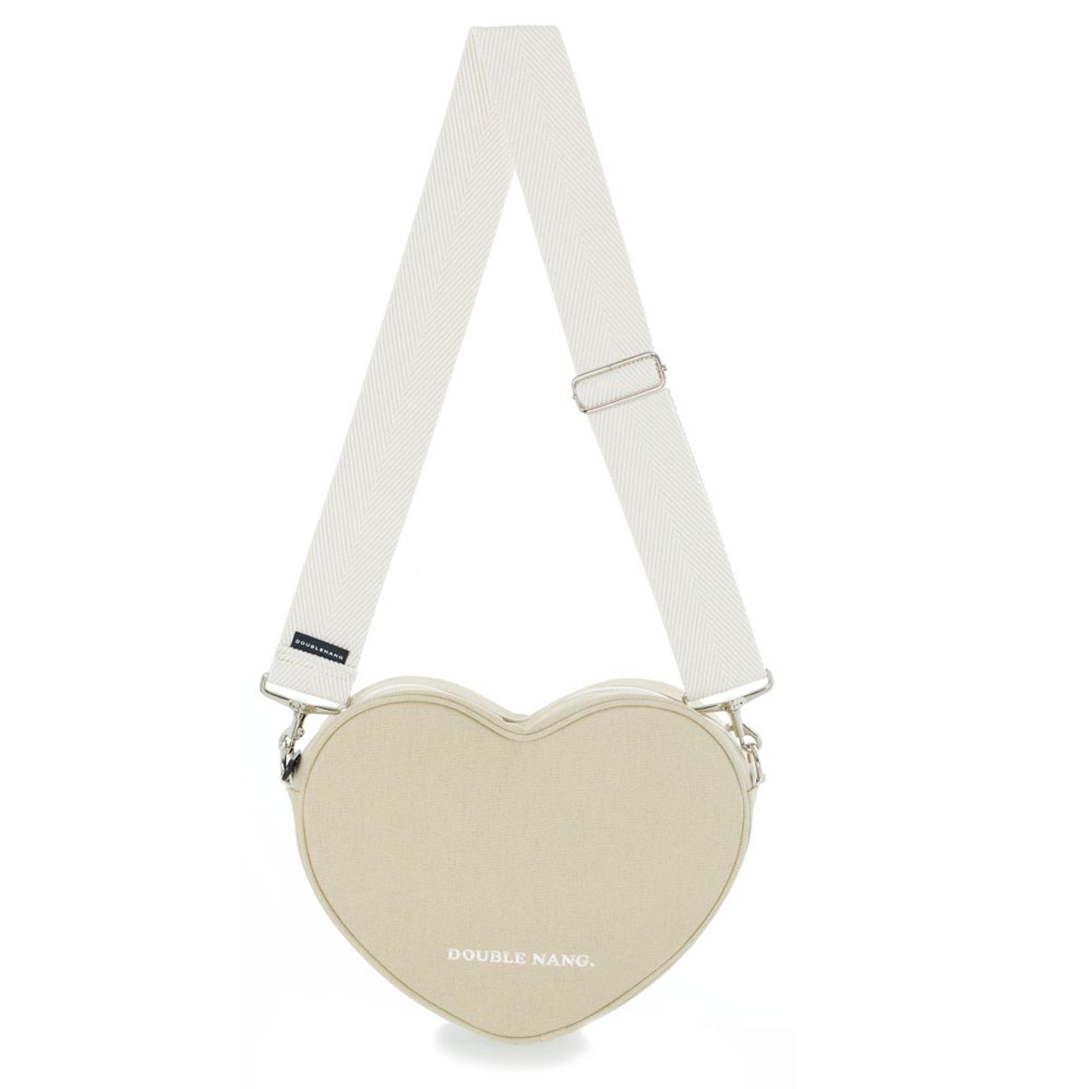 더블낭(DOUBLE NANG) HEART BAG (NEW BEIGE)
