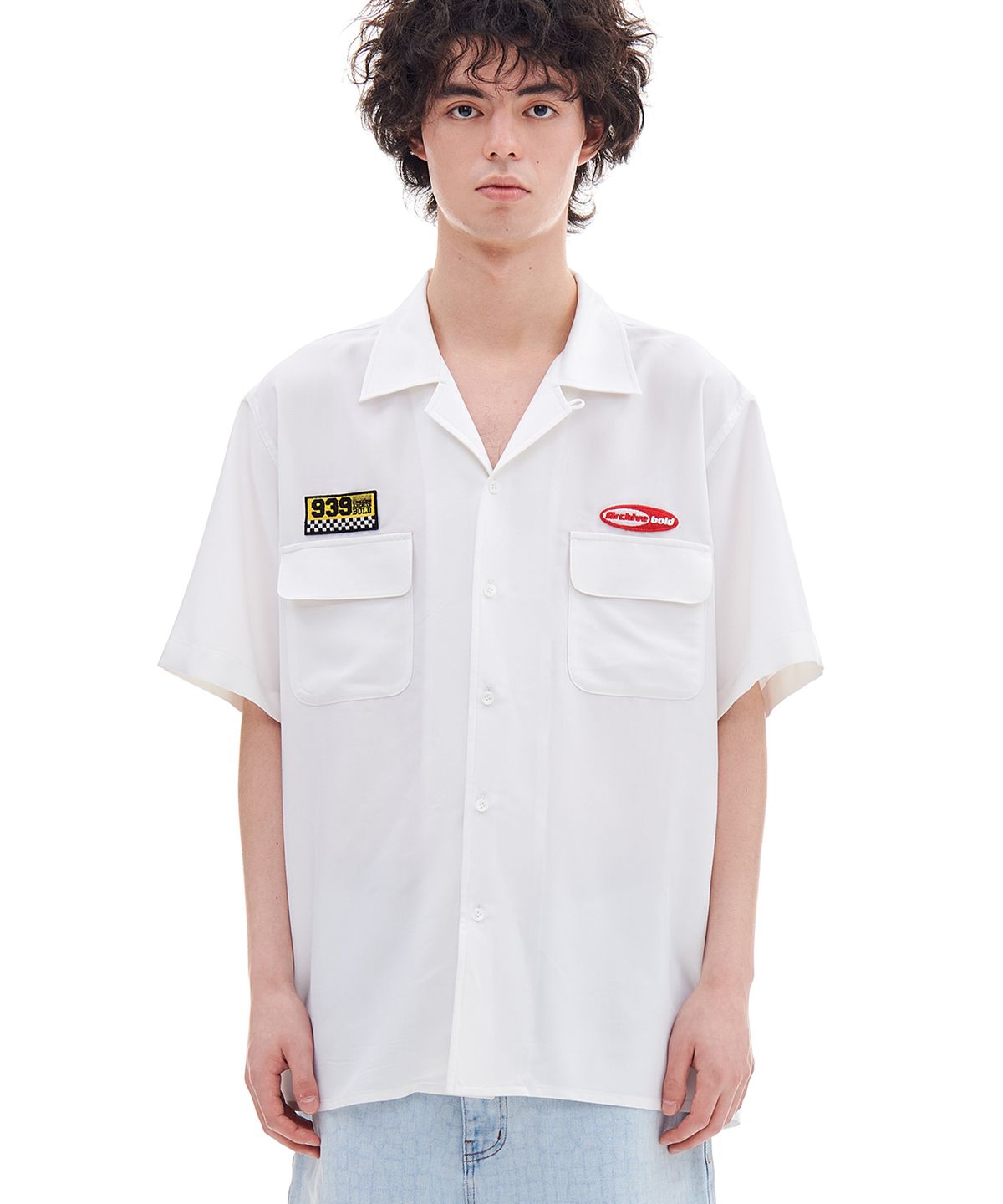 아카이브 볼드(ARCHIVE BOLD) AB RACING SHIRTS (WHITE) - 사이즈 & 후기 | 무신사