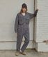파번 5805 노카라 오버핏 그레이 점프수트