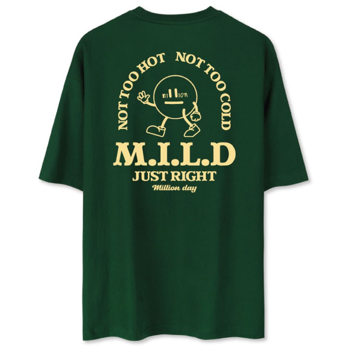 밀리언데이(MILLION DAY) MILLION MILD T-SHIRT