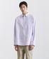 오버사이즈 옥스포드 셔츠 [바이올렛]